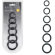 LEVELZ Classic Silicone Cock Ring Set of 6
